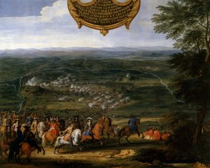 Trettioåriga kriget (1618-1648): "Slaget vid Nördlingen 1645" Slaget vid Alerheim, även kallat det andra slaget vid Nördlingen (eller Norlingue) den 3/08/1645, motsatte sig Frankrike ledd av Ludvig II Prins av Bourbon (Bourbon-Conde) sade Great Conde emot