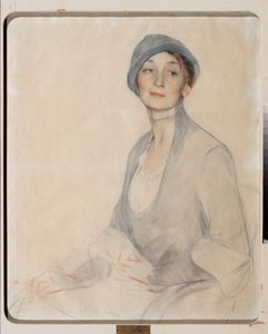 Porträtt av Madame Drobotova