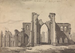 East View of Furness Abbey av Sawrey Gilpin
