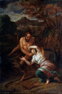 Pan and the Nymph Syrinx, 1600-talet