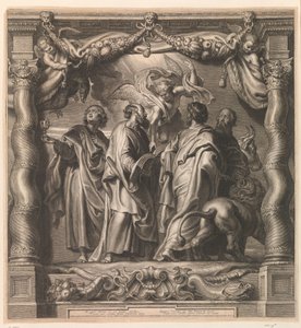 Fyra evangelister av Schelte Adamsz. Bolswert
