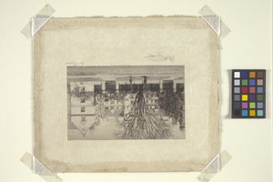 イェール大学キャンパスの建物 (エッチング) スウェーデン語 av School American