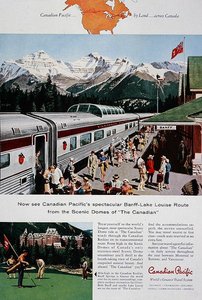 Canadian Pacific Railway-annons för "The Canadian"