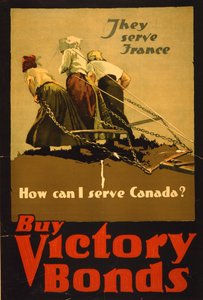 De tjänar Frankrike, hur kan jag tjäna Kanada? Köp Victory Bonds