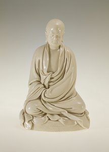 Bodhidharma (Damo), Ming-dynastin (1-6) (porslin) av School Chinese