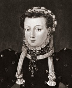 Anna van Egmont, även känd som Anna van Buren (tryck) av School English
