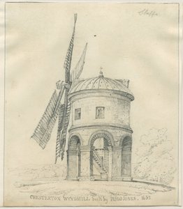 Chesterton - Windmill: blyertsteckning och [?1600-talet] (teckning)