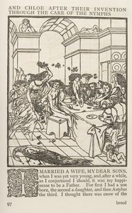 Daphnis och Chloe, Longus (tryck) av School English
