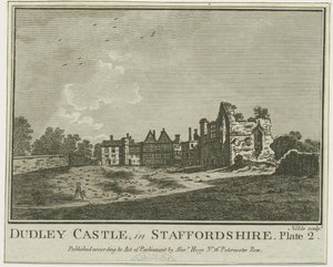 Dudley Castle - The Keep: gravyr i kopparplåt, [14 april 1775] (tryck) av School English