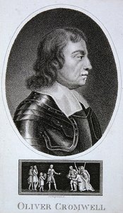 Oliver Cromwell (gravyr) av School English