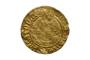 Tudormynt från Asthall Hoard av School English