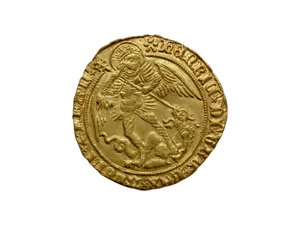 Tudormynt från Asthall Hoard av School English