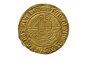 Tudormynt från Asthall Hoard av School English