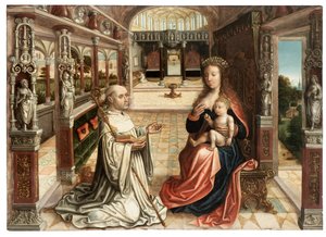 The Miracle of Lactation (olja på panel)