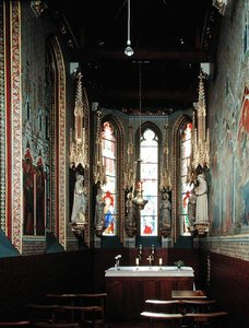 Utsikt över interiören (foto) av School Flemish