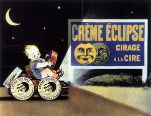 Reklam för vaxpolering "" Eclipse Creme"" av School French
