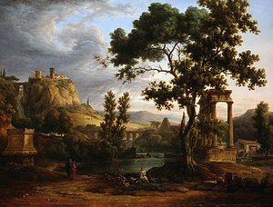 Arkadiska Capriccio av School French