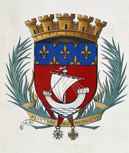Blazon of Paris "Tosses and sinks" av School French