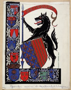 Coat of the Gevaudan. (Bete) av School French