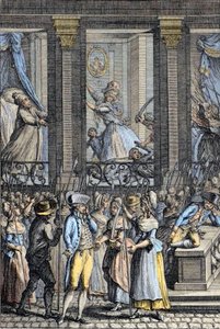 Franska revolutionen - Den fruktansvärda natten 5 till 6 oktober 1789 i Versailles - aggression av Ludvig XVI och Marie Antoinette - av School French