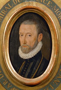 Gaspard de Coligny, amiral, statsman, ledare för hugenottpartiet, mördad underSt... av School French