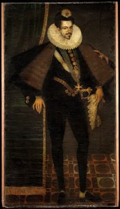 Henri III, kung av Frankrike, den siste kungen av huset Valois ... av School French