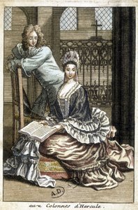 I Herkules kolumner, par i en kyrka av School French