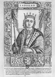 Ladislaus den storsinnade (gravyr) av School French