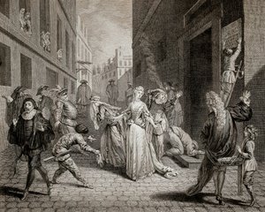 Terror (1793-1794): Italienska komiker (tolkande karaktärer från Commedia dell
