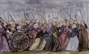 Dammarsch i Versailles, 5 oktober