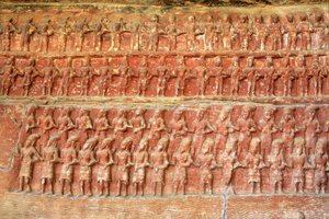 Detalj, Vishnu som Varaha Avatar (foto) av School Indian