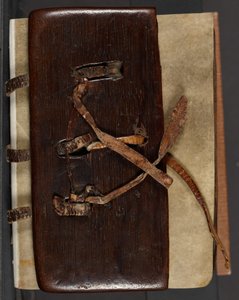 MS CCC 282 Corpus Irish Missal Book Binding, c.1120-30 (ek, läder & veläng)