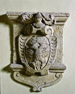 Vapensköld (marmor) av School Italian