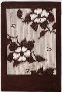 Stencil: Hibiscus Och Sparrow av School Japanese