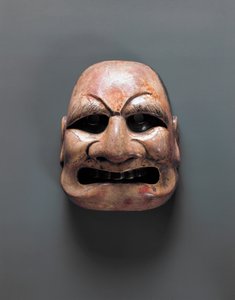 Teatermask, Asuka- och Naraperioden (552-794) av Japanese School