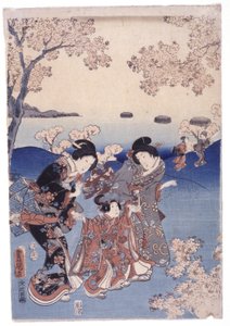 Namnlös (träsnitt i färg) av School Japanese
