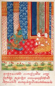 Suvana Sama Jakata. (gravyr, ca 1910) av School Laotian
