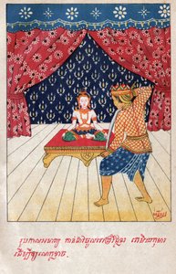 Temiya Jakata. (gravyr, ca 1910) av School Laotian