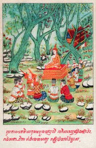 Temiya Jakata. (gravyr, ca 1910) av School Laotian