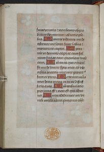 Kings 9, f.232v, Timbok, användning av Sarum ("Anne Boleyns Timbok") (pergament) av School Netherlandish