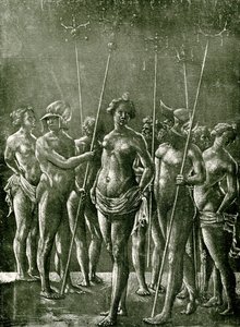 Okänd illustration efter ett italienskt exempel av School Netherlandish