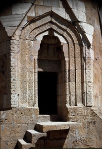 Utsikt över Melik Gazis grav (1100-talet)