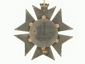 Badge, Order of the Tower and Sword, Portugal, General Sir Galbraith Lowry Cole (metall) av School Portuguese