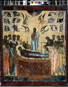 The Dormition of the Virgin, rysk ikon