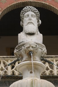 Janus Fountain (marmor) av School Spanish