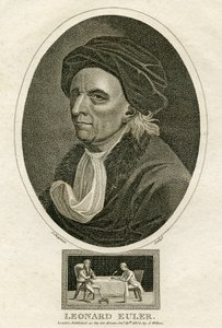 Porträtt av Leonard Euler (gravyr) av Swiss School