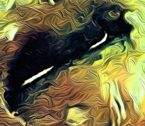 Eyes, 2021 (digitalt) av Scott J. Davis