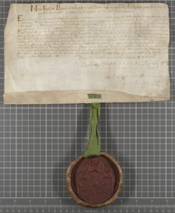 Diplom utfärdat av universitetet till Thomas James av Scottish School