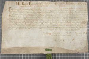 Diplom utfärdat av universitetet till Thomas James av Scottish School