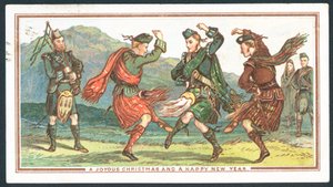 Skotskt julkort av Scottish School